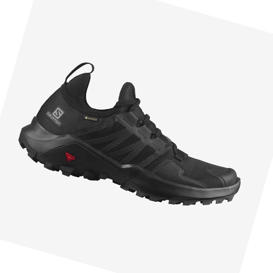 Tenis Para Trail Running Salomon MADCROSS GORE-TEX Hombre Negros | MX 3504KOR